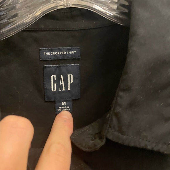 Cropped GAP classic button up - Picture 3 of 4